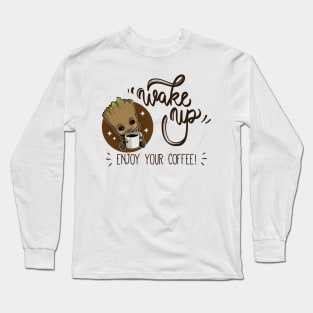 WAKE UP Long Sleeve T-Shirt